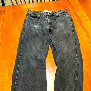 Black Levi jeans